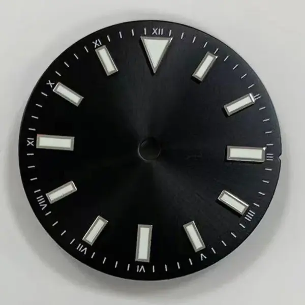28.5mm Luminous Green Watch Dial for NH35/8215 - Image 8