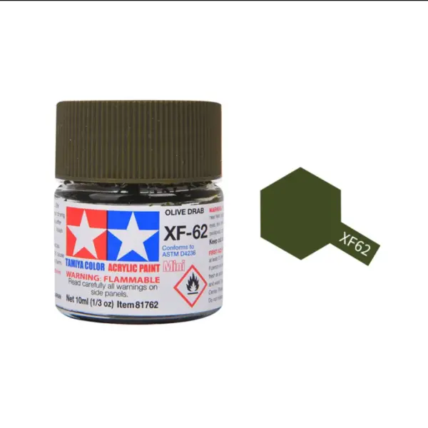 10ml Tamiya Water-Based Flat Acrylic Paint Set - Image 18