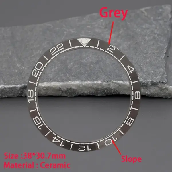 Gray Ceramic Bezel Insert for Omega Watches - Image 31