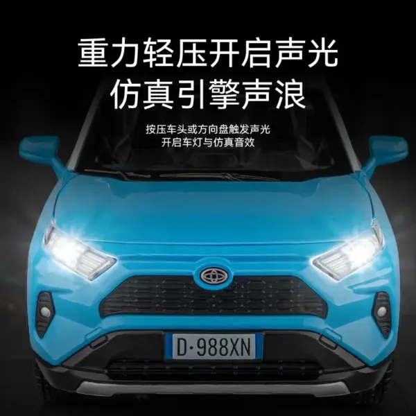 1:22 Diecast Metal Toyota RAV4 Model Car - Image 2