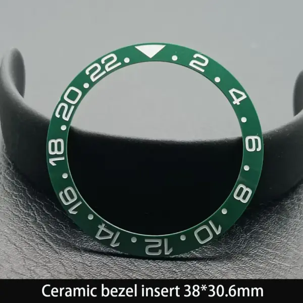 38mm Ceramic GMT Dive Watch Bezel Insert - Image 32