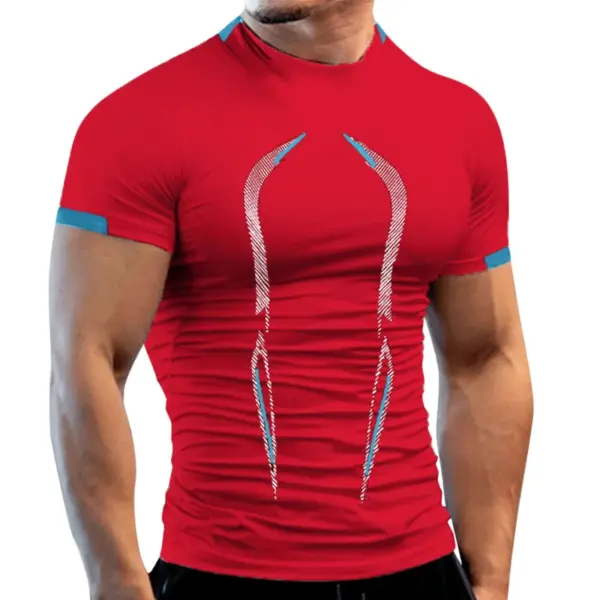 Men's Breathable Quick Dry T-Shirt for Summer - Image 11