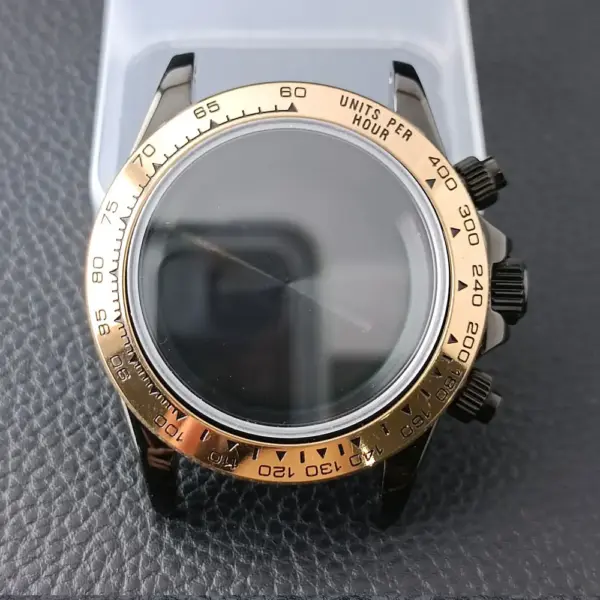 39.3mm Stainless Steel Watch Case for VK63 - Image 30