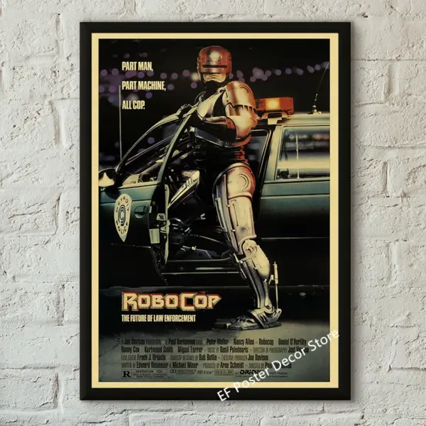 Vintage Movie Poster Canvas Print A4 A3 Sizes - Image 34
