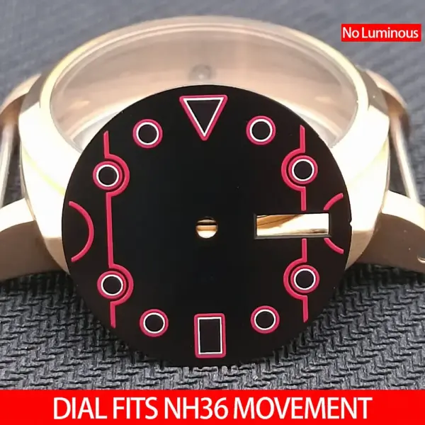 28.5mm Luminous Watch Dial for NH35/NH36 - Image 9