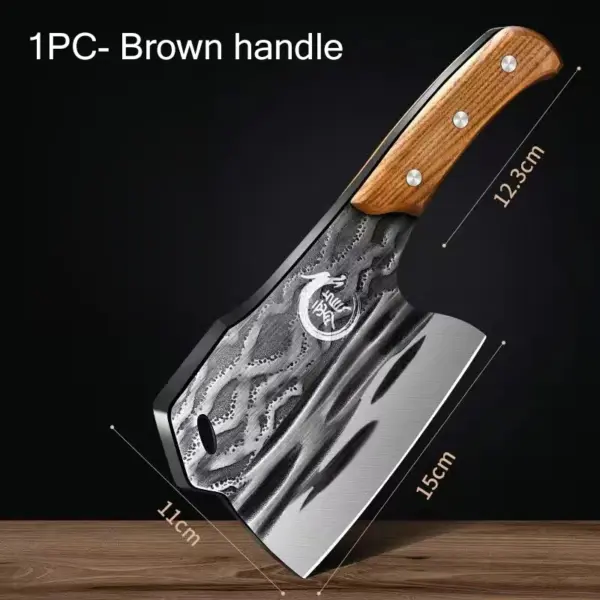 High Carbon Steel Meat Cleaver Knife 15 inch - Image 8