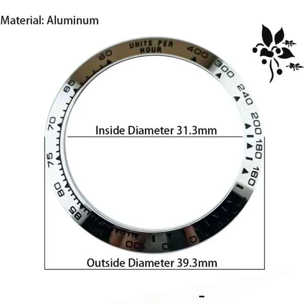 Ceramic Rhinestone Bezel for VK63 Watch - Image 17