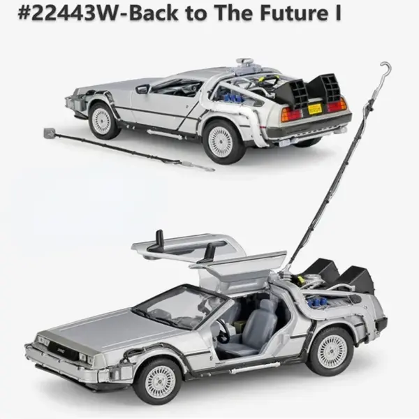 WELLY 1:24 Diecast DMC-12 DeLorean Model - Image 3