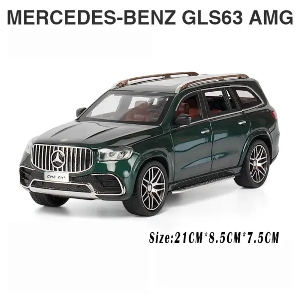 Benz GLS63 AMG 1:24 Alloy Diecast Model - Image 12