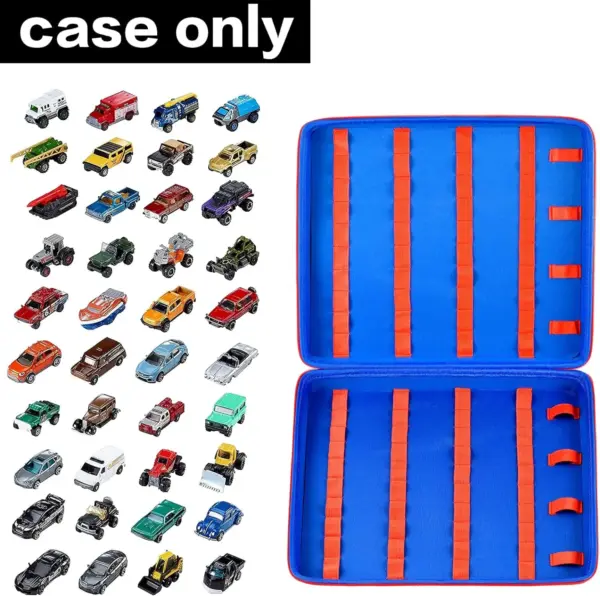 Toy Storage Organizer for 88 Hot Wheels Cars - Image 2
