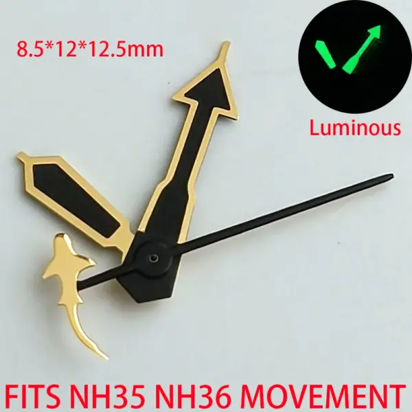 NH35 NH36 Watch Hands Green Luminous Set - Image 17