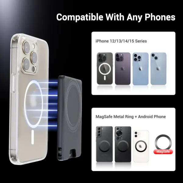 Magnetic Wallet Case for iPhone 13-16 Series - Image 6