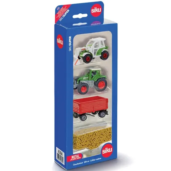 1:55 Scale Diecast Agricultural Vehicle Set - Image 2