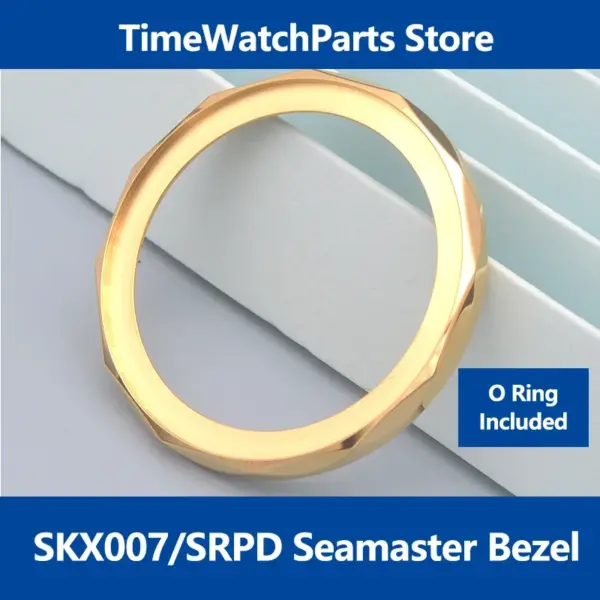 41mm Stainless Steel Seamaster Bezel for Seiko - Image 7