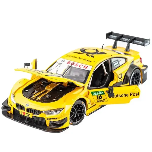 1:24 BMW M4 DTM Alloy Racing Car Model - Image 7