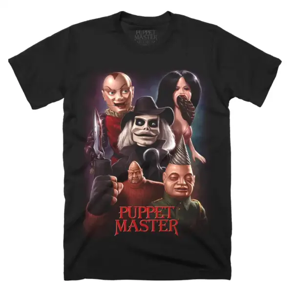 Puppet Master Casual Cotton T-Shirt for Men