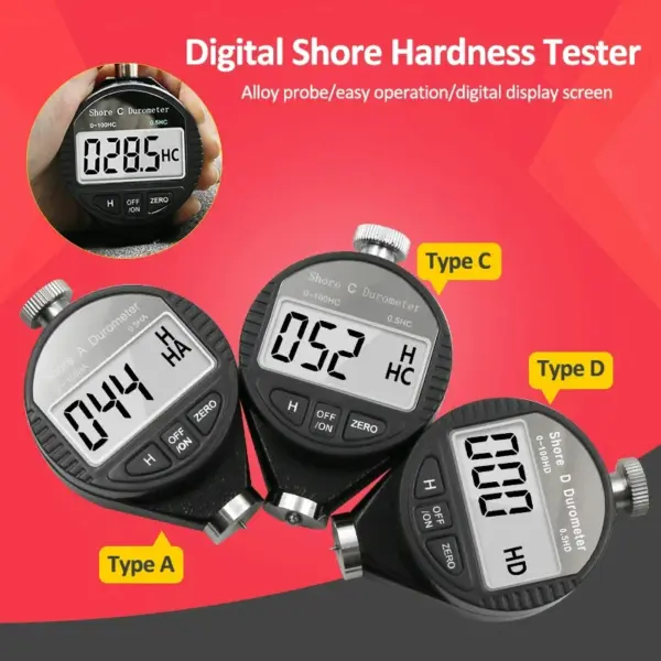 Digital Shore Hardness Durometer Tester 0-100 - Image 2