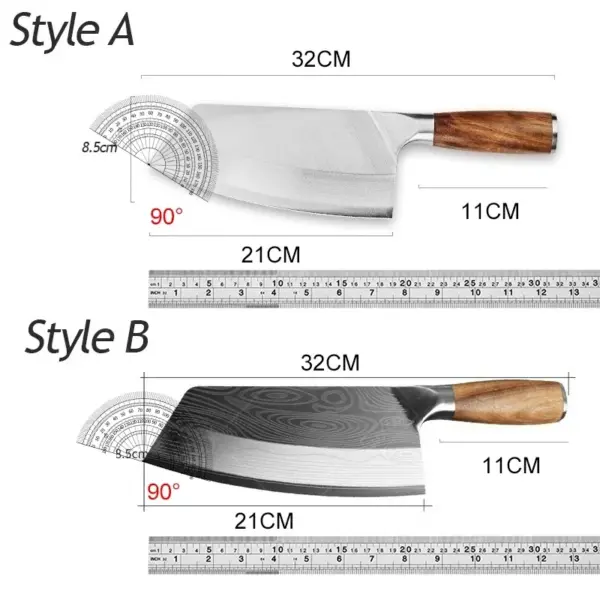 High Carbon Steel Japanese Chef Knife 21 inch - Image 6