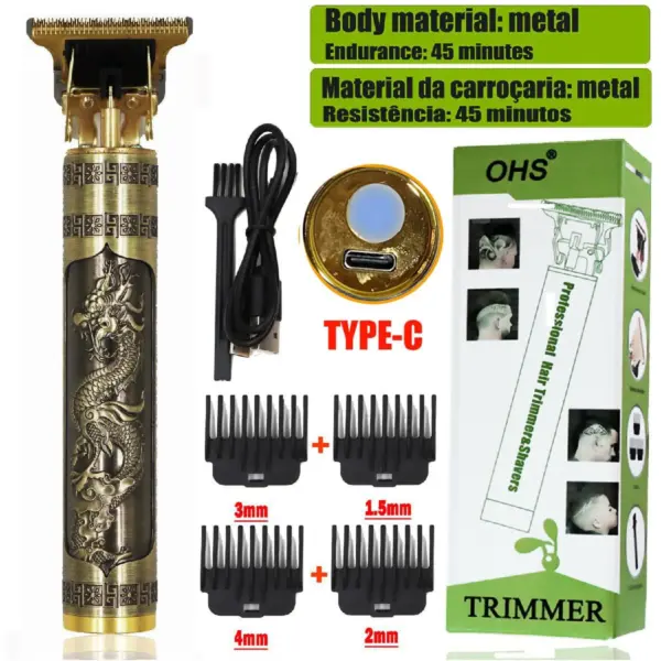 OHS T9 Cordless Hair Clippers for Men - Image 15