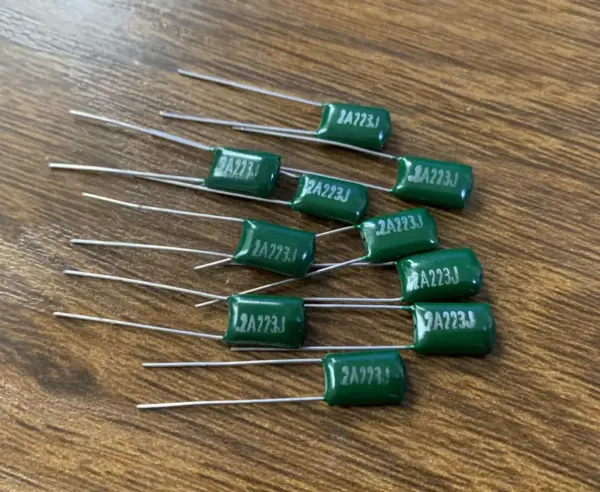 10pcs 0.022UF Mylar Film Capacitors 100V/DC