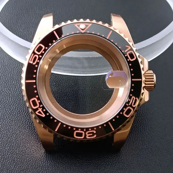 Stainless Steel GMT Watch Case for NH35 Movement - Image 11