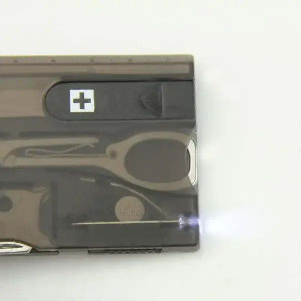 Multifunctional Camping Tool Card with LED Light - Image 2