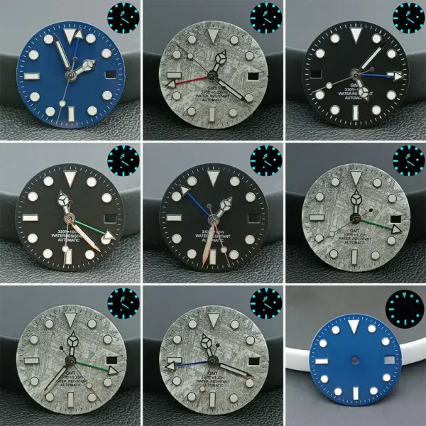 28.5mm Luminous Watch Dial for NH34 Movement