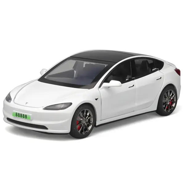 1/32 Scale Tesla Model 3 Alloy Car Model - Image 6