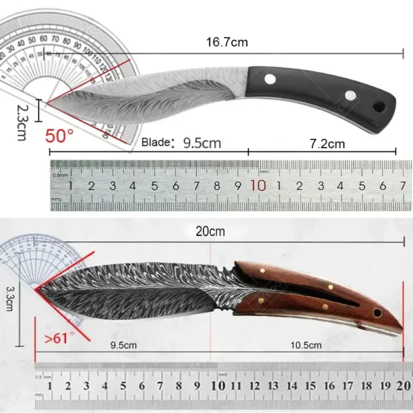 Hand Forged Stainless Steel Boning Knife - Image 6