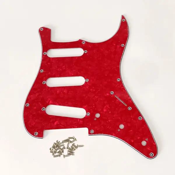 SSS 11 Hole Electric Guitar Pickguard - Image 6