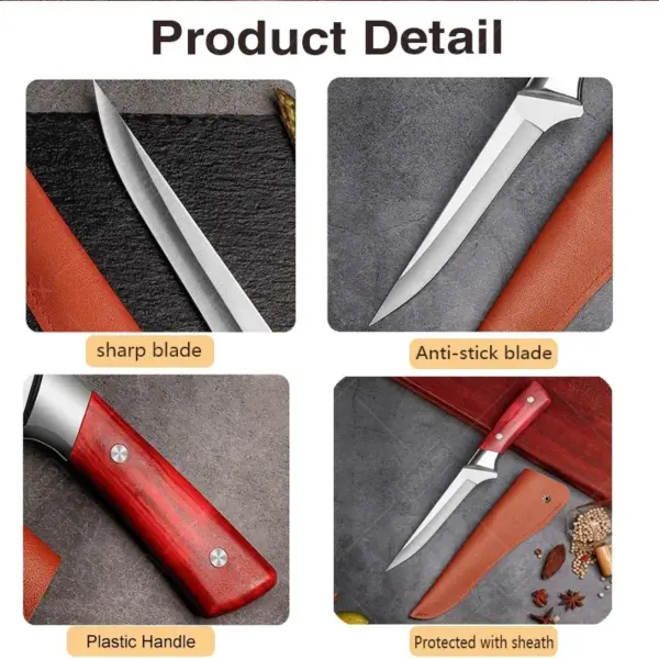 Professional Japanese Kitchen Knife Set 1-3 pcs - Image 2