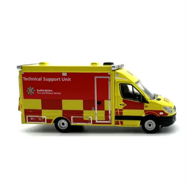 1:76 Scale Diecast Alloy Fire Rescue Vehicle - Image 3