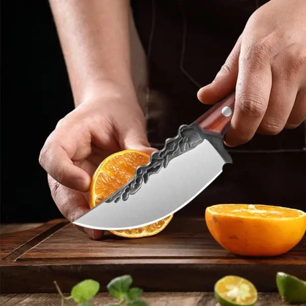 Japanese High Carbon Stainless Steel Cleaver Knife - Image 2