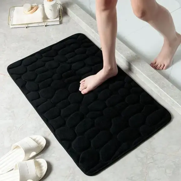 3D Pebble Memory Foam Bath Mat 40x60cm - Image 10