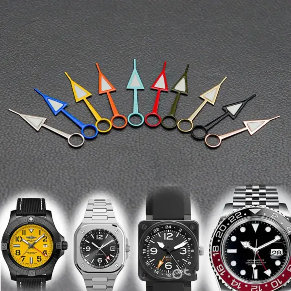 GMT Watch Hands for NH34 Movement with Luminescence - Image 2