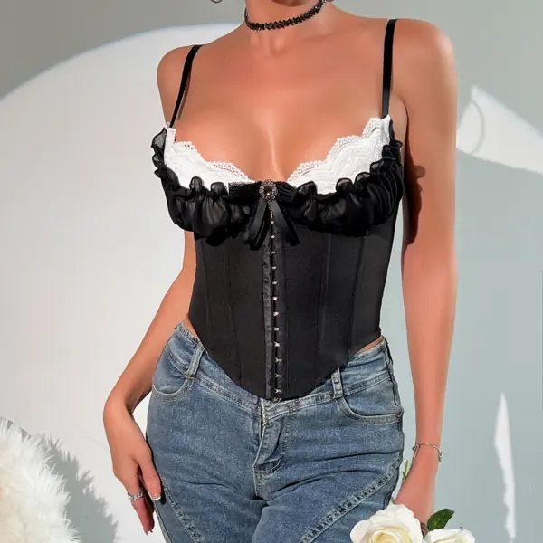 Backless Halter Crop Top for Women - Image 5