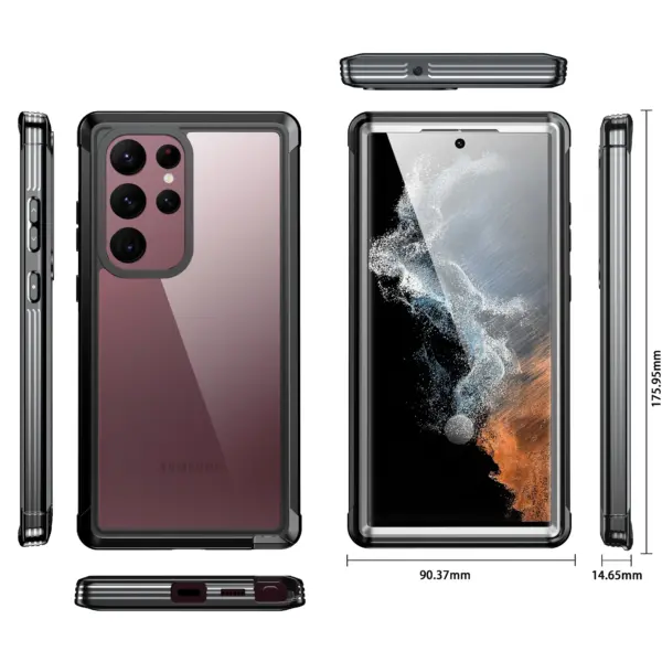 Transparent Sports Phone Case for Samsung S10-S23 - Image 4
