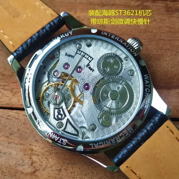 Luxury Manual Mechanical Men's Watch 40mm - Image 6