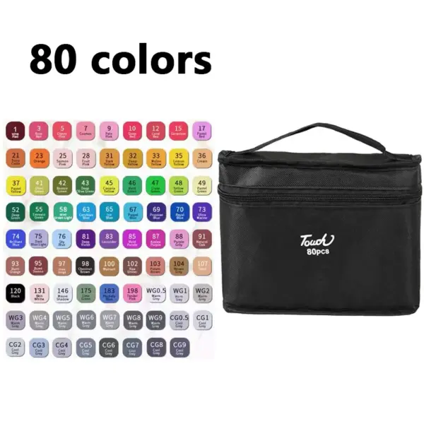 168 Colored Marker Pens Art Set - Image 10
