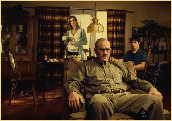 Breaking Bad Retro Canvas Wall Art Poster - Image 9
