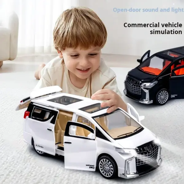 Inertia Pull-back Car Toy with Lights and Sound - Image 2