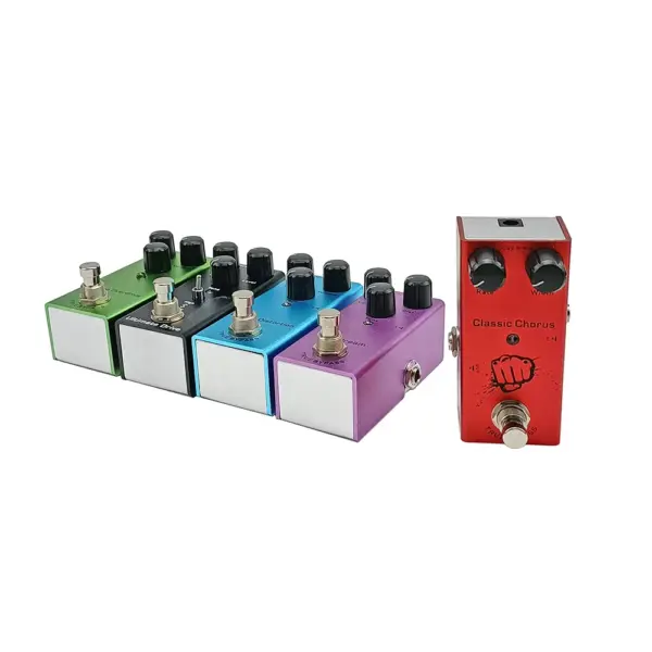 Electric Guitar Multi-Effects Pedal System