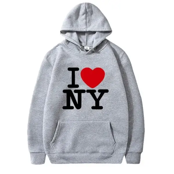 I Love NY Printed Hoodies for Men and Women - Image 5