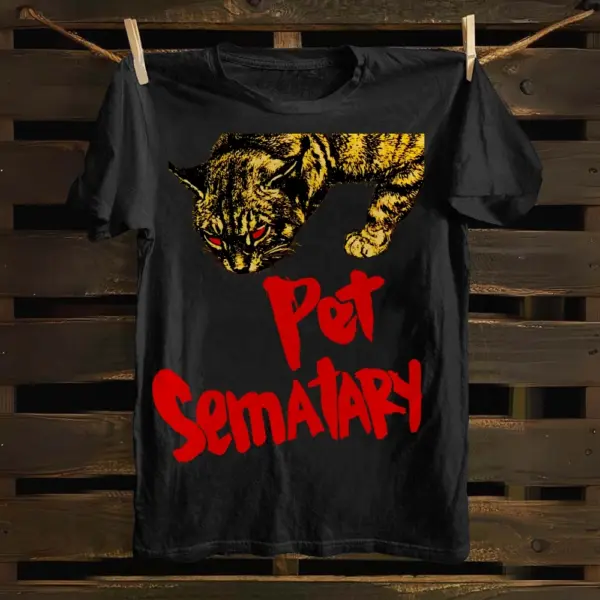 Unisex Cotton Pet Sematary T-Shirt