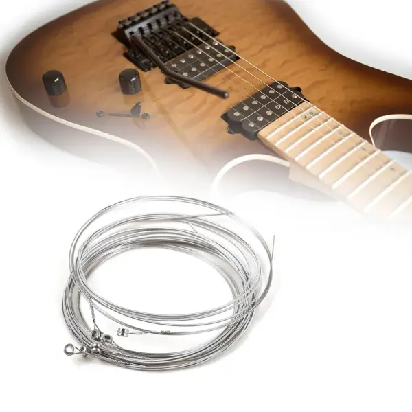 6-Piece Nickel-Plated Electric Guitar Strings - Image 5