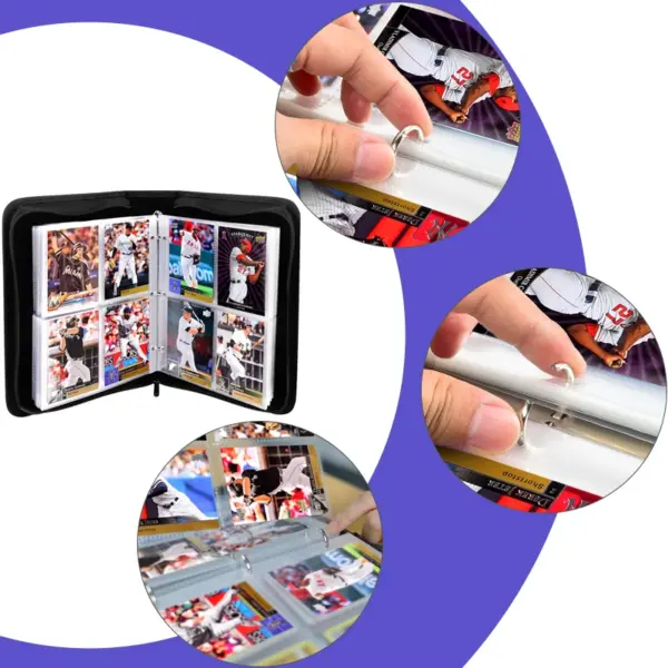 Baseball Card Binder with 400 Pockets - Image 3