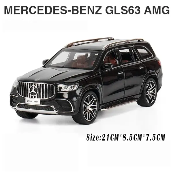 Benz GLS63 AMG 1:24 Alloy Diecast Model - Image 3