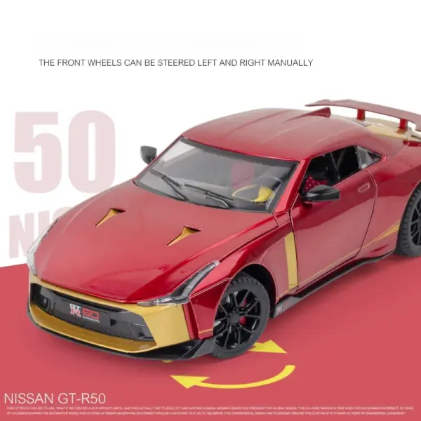 1:24 Nissan GTR50 Ares Diecast Model Car - Image 4