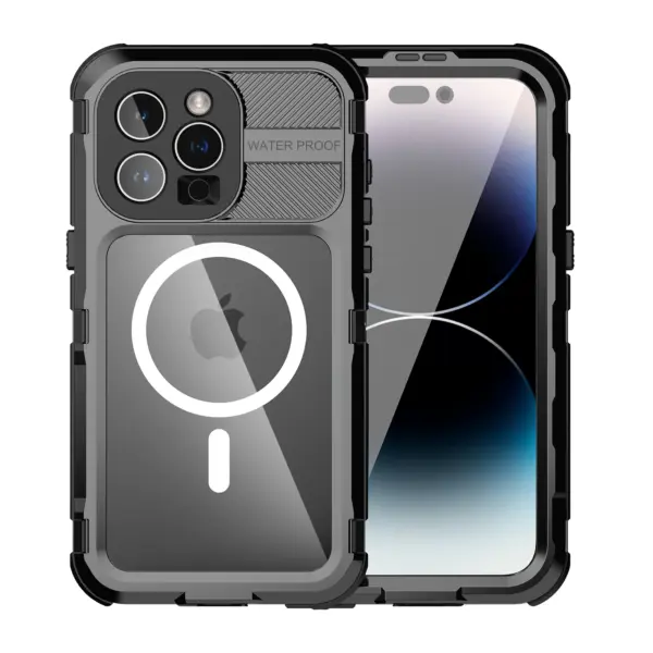 Heavy-Duty Waterproof Case for iPhone 15 Pro Max - Image 2
