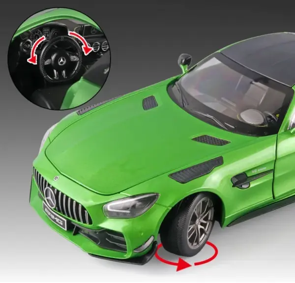 1:18 Mercedes-Benz AMG GTR Diecast Model Car - Image 5